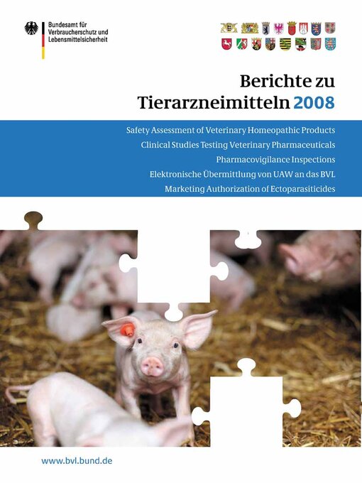 Title details for Berichte zu Tierarzneimitteln 2008 by Peter Brandt - Available